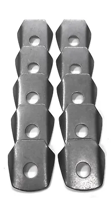 10 Pack Chassis Mounting Weldable Trick Tab  Steel 1/2   Hole Tabs • $19.99