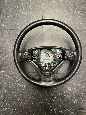 2004 2005 2006 2007 2008 2009 Volvo S60 Black Rubber Steering Wheel W/ Cruise • $85