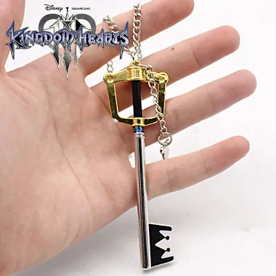 $10.99 • Buy Kingdom Hearts Sora Key Blade Metal 4  Pendant Necklace