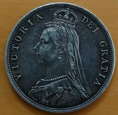 £32.50 • Buy 1887 Victoria Halfcrown Half Crown 0.925 Silver Coin Superb Condition Ref 2
