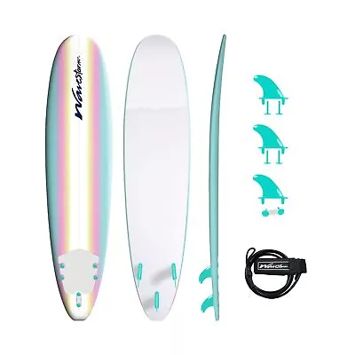 Wavestorm - Classic Soft Top Foam 8ft Surfboard Star Burst • $366