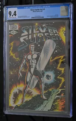 Silver Surfer # 1 : Cgc 9.4 (near Mint) : June  1982 : Marvel Comics. • $180