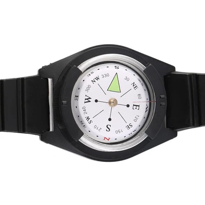 $5.28 • Buy Wrist Compass With Fluorescent Dial Waterproof Compasses For Hiking Camping #ur