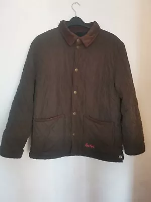 £29.99 • Buy Jack Murphy Outdoor Mens Men's Brown  Quilted Jacket Coat Size Large Countrywear
