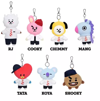 BTS BT21 After School Keyring Doll 7 Types Bag Charm Accessory K-Pop Official MD • $35.04