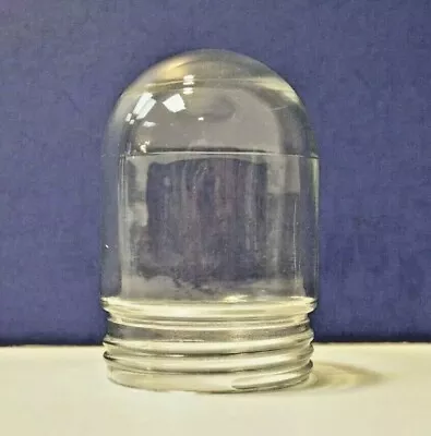 CLEAR  VAPOR Glass Jar  5  X  3  Fitter Threaded Replacement  Part # G-939 • $16.99