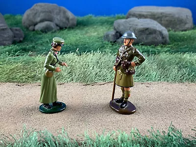 Britains Premier WWI Set Of Two Metal Figures 2003 1:32 Scale NEW (no Box) • $44.95