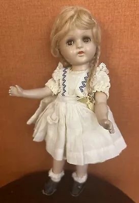 Cute Vintage Madame Alexander McGuffey Ana Composition Doll W/ Tagged Outfit • $28.77