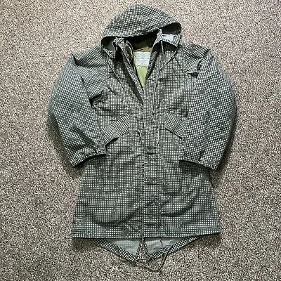 Vintage US Military Night Camouflage Parka XS Fishtail With Liner • $49.99