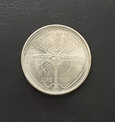 1968 Vatican City 500 Lire Silver Coin - FAO • $40