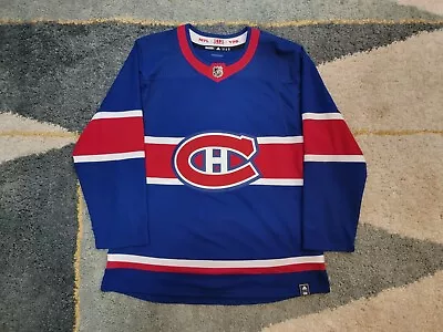 Montreal Canadiens Adidas Reverse Retro 1.0 Jersey - Size 52 • $249.99