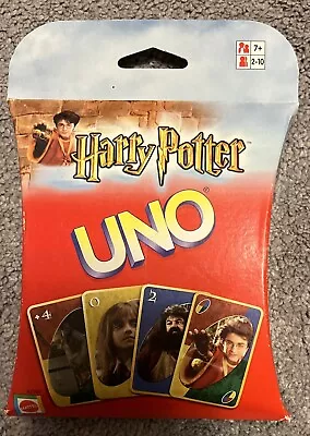 HARRY POTTER UNO Card Game Mattel NEW Sealed VINTAGE 2002 RARE Collectible CCG • $18.99