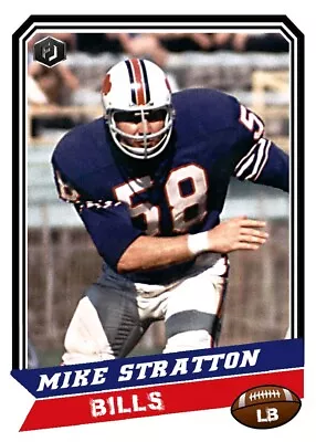 Aceo Mike Stratton Buffalo Bills Custom Hand Made Art Card • $7.95