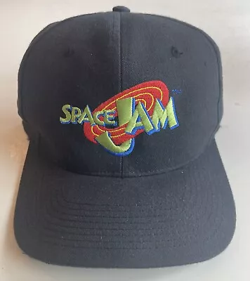 Vintage 1996 Space Jam Hat Snapback One Size Fits All Dead Stock Unused Jordan • $19.99