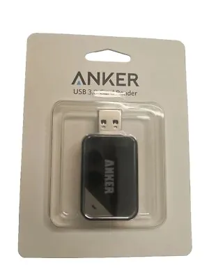 ANKER 2-in-1 USB 3.0 SD Card Reader For SDXC SDHC SD MMC RS-MMC Micro New • $10.99