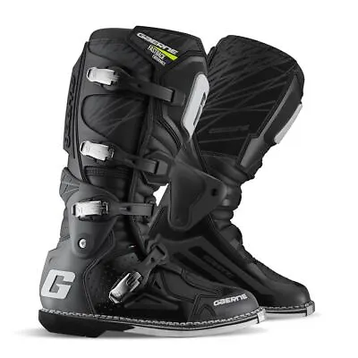 Gaerne Fastback Motocross Boots Black MX Off Road Enduro Quad ATV • £299.95