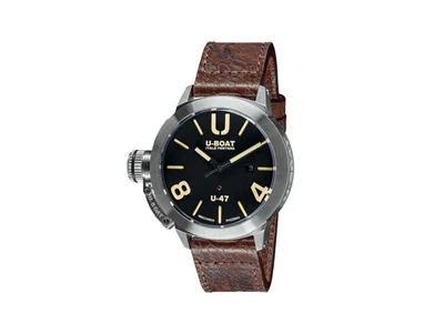£1649 • Buy U-Boat Classico Automatic Watch, Stainless Steel 316L, Black, 47mm, 8105