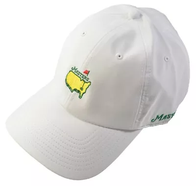 2024 MASTERS (WHITE) PERFORMANCE MAP SLOUCH Golf HAT From AUGUSTA NATIONAL • $69.95