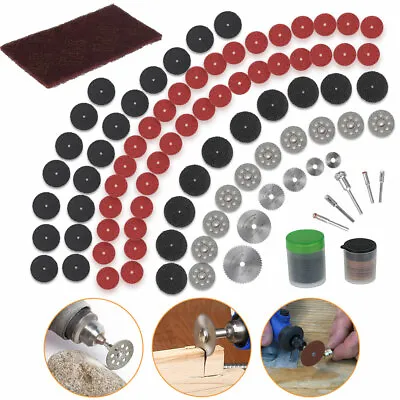 88pcs Mini Diamond Cutting Discs Wheel Blades Drill Bit Disc Dremel Rotary Tool` • £9.39