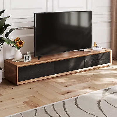 TV Stand Cabinet With 3 Drawers For 75'' Entertainment Center TV Media Console • $323.99