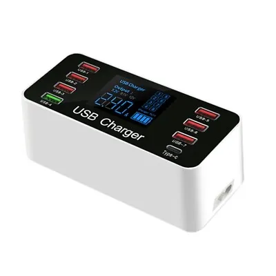 Multiple 3.0 USB Charger 8-Port Desktop Charging Station With Quick Charge40w • $18