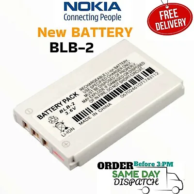 £5.99 • Buy 🔥🔥 Original Nokia BLB-2 Battery For Nokia 5210 6510 6590 7650 8210 8310 8890