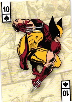 Wolverine 10 Of Spades Marvel X-Men Playing Card • $4.95