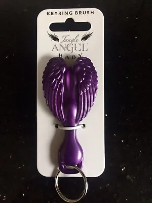 Brand New With Tags! Tangle Angel Baby Keyring Brush In Puple • £5.99