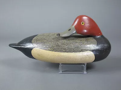 Illinois River Red Head Duck Decoy Possibly Charlie Moore • $102.50