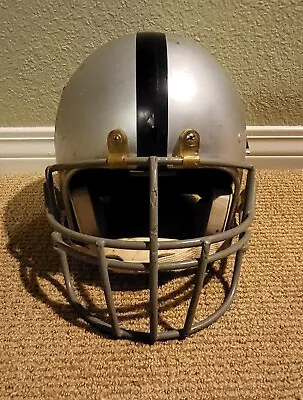 Rawlings Air Flo Vintage 1970s Oakland Raider Youth Football Helmet NFL Replica • $100