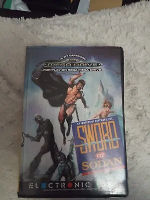 Sega EA Sword Of Sodan Megadrive Game Boxed No Manual Genesis • £24.95