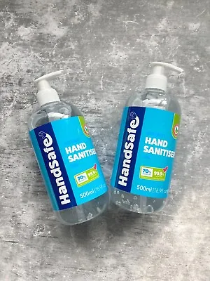 500ml Bottle Of Instant Hand Sanitiser Gel Kills 99.9% Of Bacteria. • £1