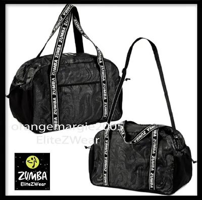 $89.99 • Buy Zumba Jumbo Tote Gym Bag Duffle Duffel Gym Travel Spacious Durable 20L X12H X10D