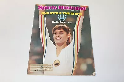 Sports Illustrated Magazine August 2 1976 1970s Nadia Comaneci Olympics • $9.85