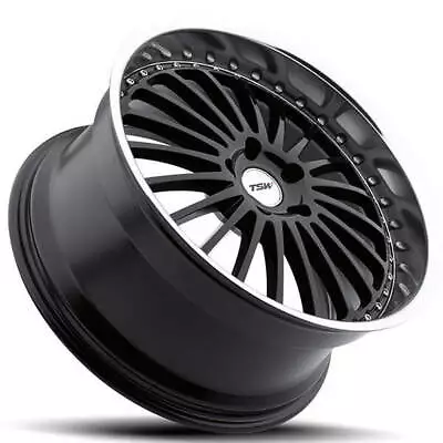 4ea 20  TSW Wheels Silverstone Gloss Black Rims (S7) • $1620