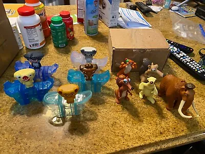 McDonalds Happy Meal Toys 2009 And 2012 Ice Age Lot Of 10 • $80