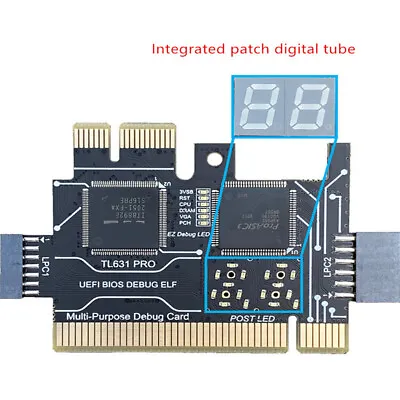 PC PCI Mini PCI-E Laptop TL631 Pro Motherboard Diagnostic Analyzer Tester Cards • $53.90