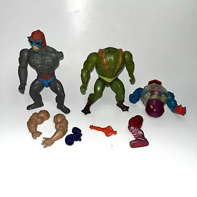 Vintage MOTU Masters Of The Universe Action Figure Lot For Parts & Repairs • $14.99