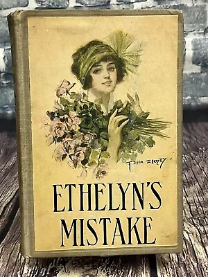 Ethelyn's Mistake By Mary J Holmes Antique Book • $35