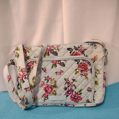 Vera Bradley Water Bouquet  Adjustable Strap Crossbody.                (CC) • $17.99