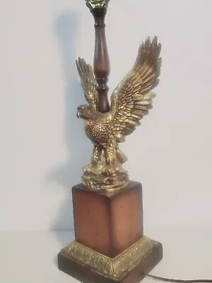 Huge XL Mid Century Maison Jansen Brass Eagle Lamp 1960's 32   • $407