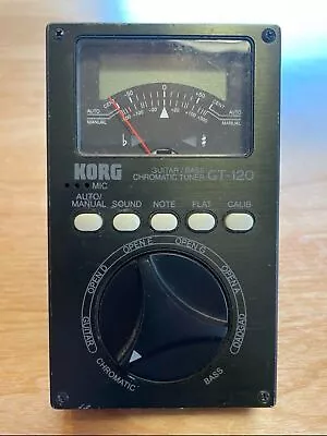 KORG GT-120 Orchestral Tuner Studio Pro Turner Used • $140.32