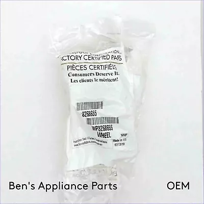 New Genuine OEM Whirlpool Dishwasher Upper Dishrack Roller WP8268655 DB-023 • $9.99