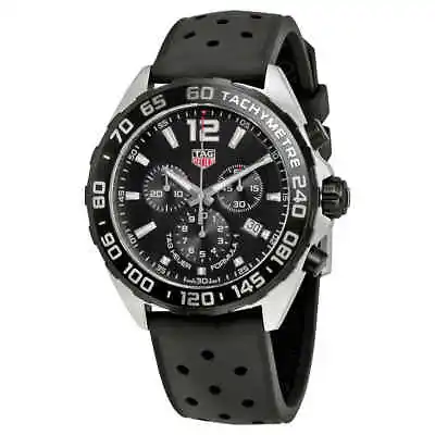 Tag Heuer Formula 1 Chronograph Black Dial Men's Watch CAZ1010.FT8024 • $1540