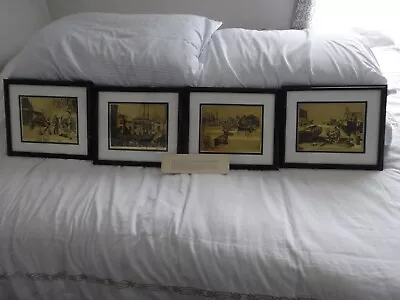 Lionel Barrymore Gold Foil Etchings. Purdy's Basin / San Pedro / Pt.Mugu/Venice • $12.50