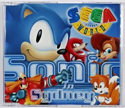 Sonic The Hedgehog ‎– Sonic In Sydney Sega Mega World - Rare CD Single • £330.53