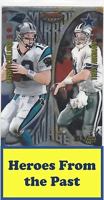 1997 Bowmans Best Mirror Images #MI3 TAikman/KCollins/VTestaverde/KStewart 061-N • $8.98