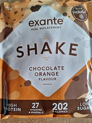 £2.20 • Buy Exante Meal Replacement Shakes, Chocolate Orange Flavour, 2 Sachets