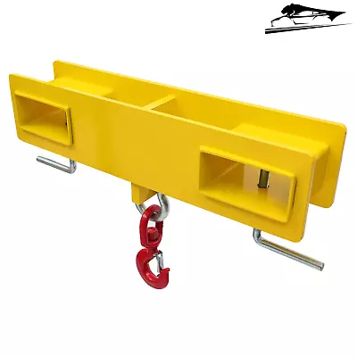 Forklift Lifting Hook Attachment Mobile Forklift Crane With Swivel Hook 4800lbs • $79