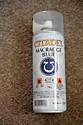 Citadel Colour  MACRAGGE BLUE  Spray (400 Ml) Games Workshop Primer Layer Paint • £14.25